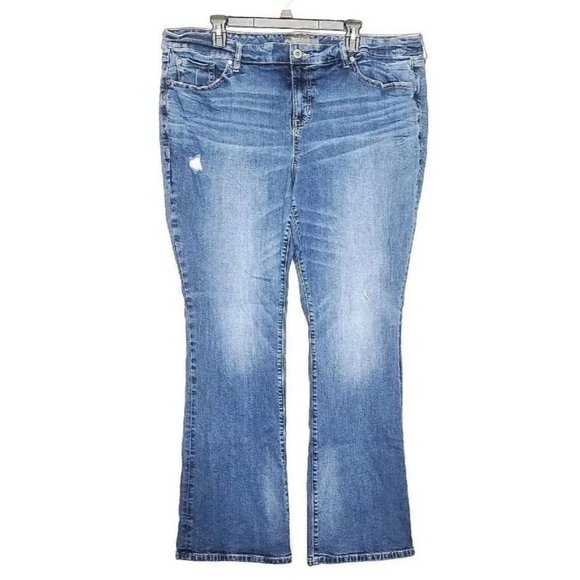 torrid Denim - Torrid Mid Rise Slim Boot Bootcut Jeans Womens Size 20T Vintage Stretch Denim